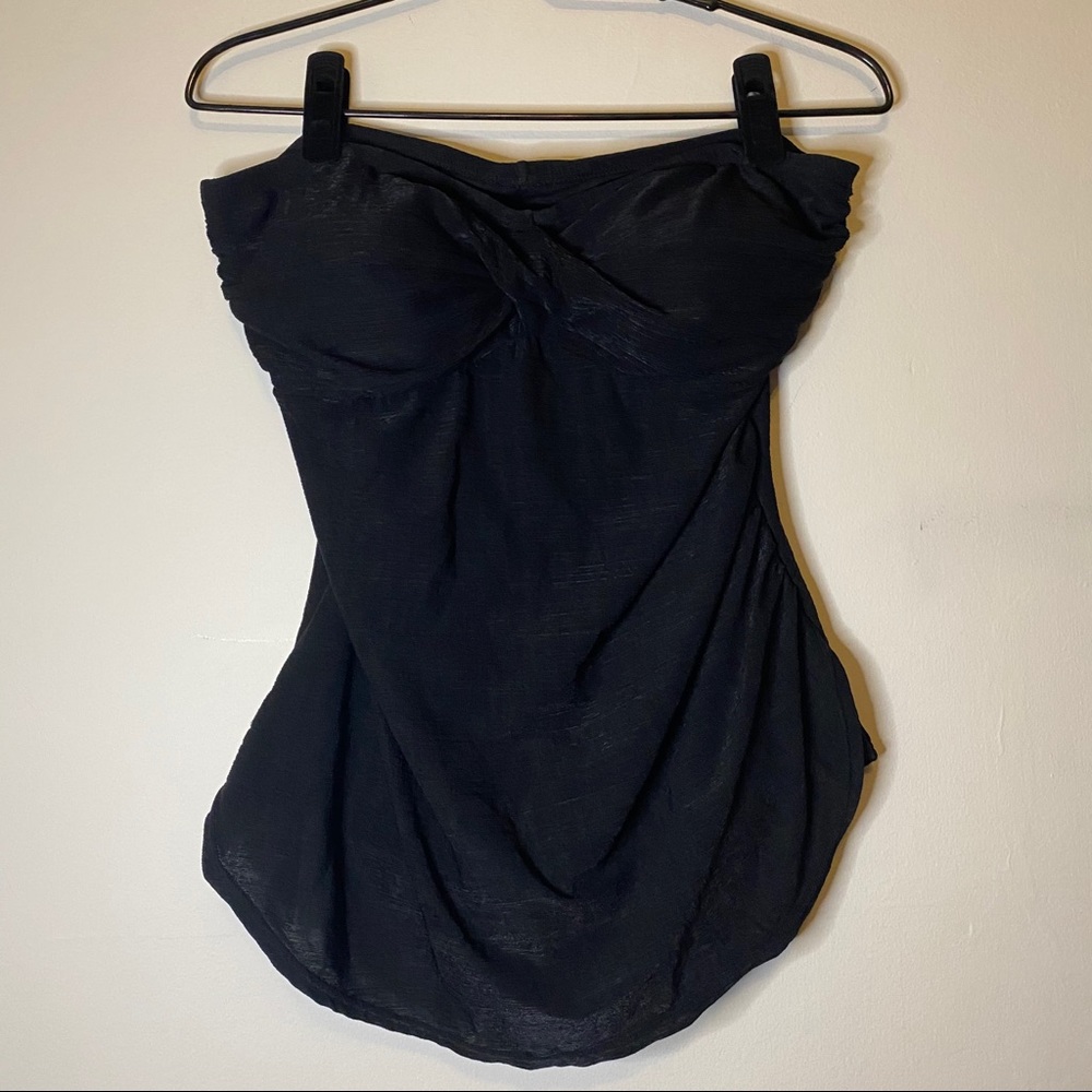 ✨fashion bug strapless one piece swimsuit✨